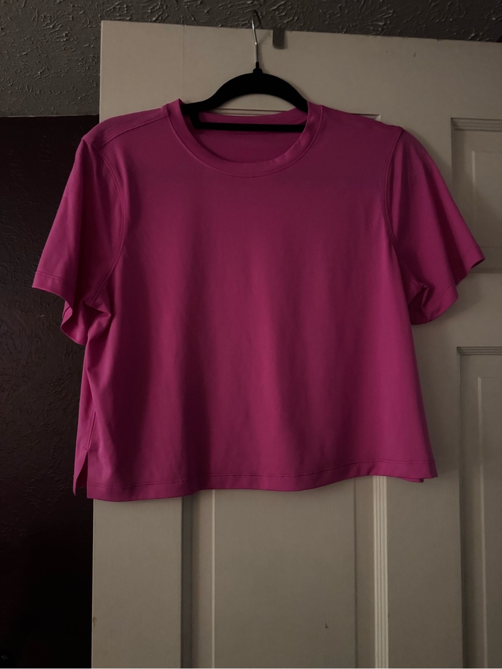 Lululemon Women's Crewneck Short Sleeve Top - pow Pink